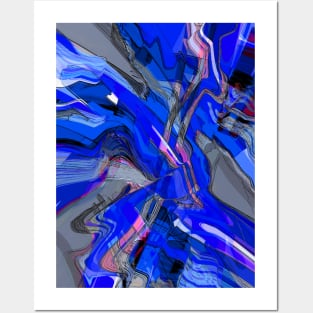 Digital abstract art 1.8 Posters and Art